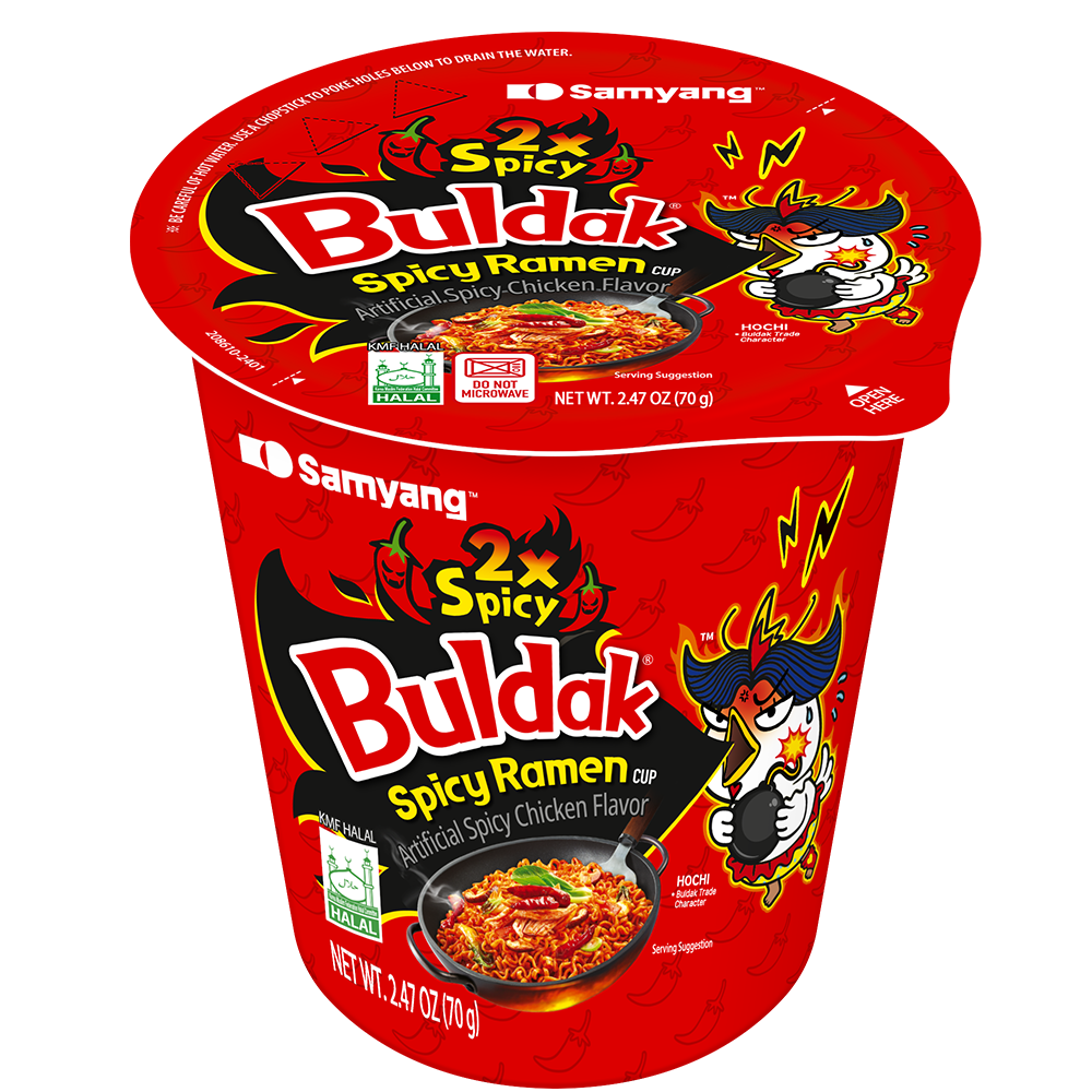 Buldak 2X Spicy Cup