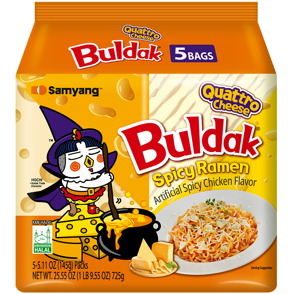 Buldak Quattro Cheese